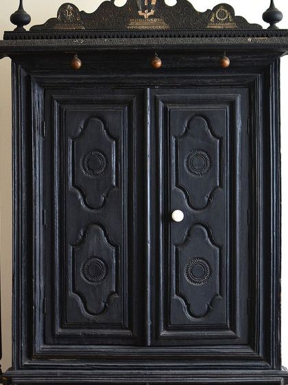 This late 19th-century travelling temple of Radha and Krishna is an example of a functional heritage object we conserve. Our work ensures its structural integrity and preserves the delicate Tanjore paintings within.