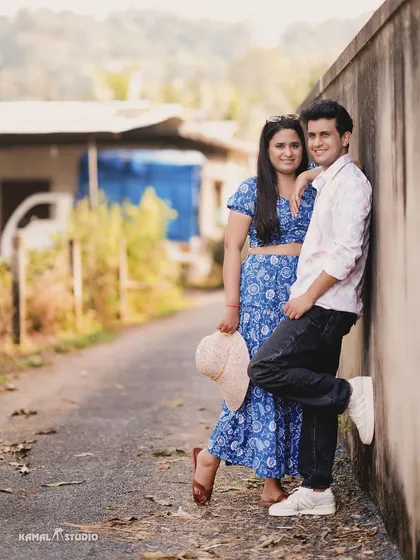 A casual and cool portrait in a rustic Goan lane. I love finding these hidden spots that add authentic local character to your photos.