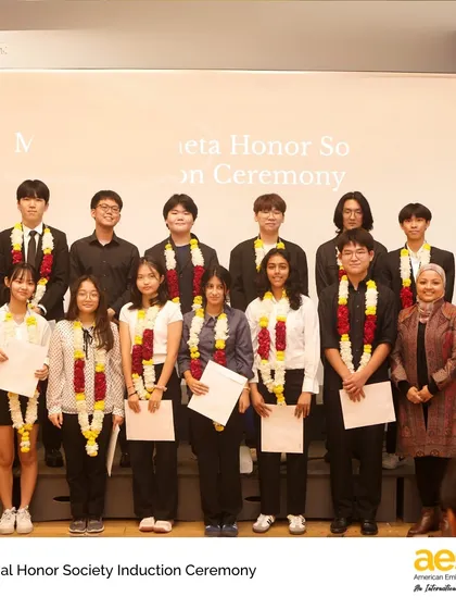 New members of the Mu Alpha Theta (Math) Honor Society are recognized. These students have demonstrated exceptional ability and interest in mathematics.