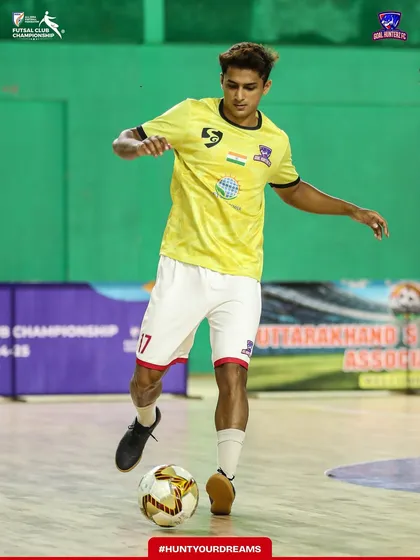 A player warming up with the ball before the second group stage match.
