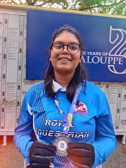 Priya, a true inspiration, with her silver medal. Her success in both para-swimming and equestrian sports shows that with a strong spirit, impossible is nothing.
