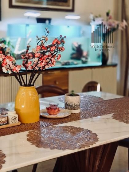 WallsToHome Interiors - Turnkey Home Interiors Luxurious Living & Dining Spaces photo 18