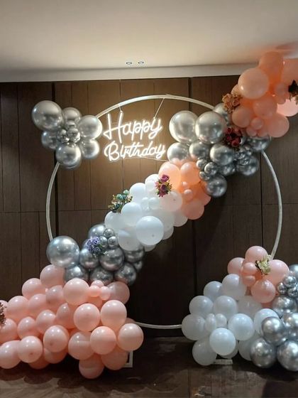 Special Entry - Private Party & Milestone Decoration Elegant Birthday & Anniversary Setups photo 20