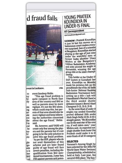 Udbhav Academy - High-Performance Badminton Coaching National & International Podiums photo 25