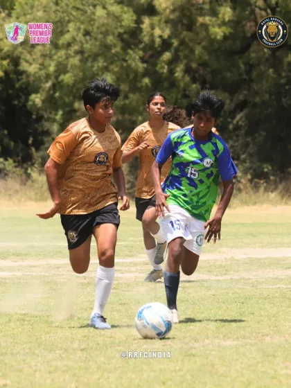 One of our players chasing down an opponent, showing the relentless pressure and defensive work rate we value as a team.