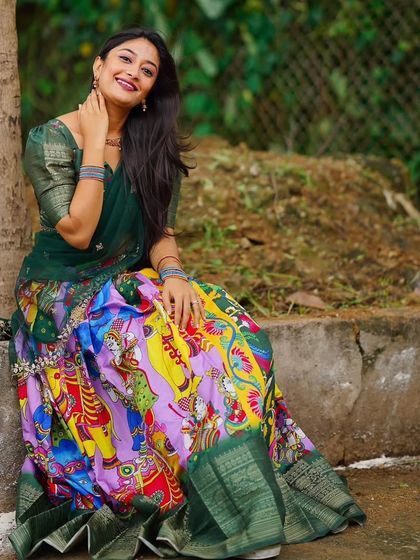 CB Rental Dresses - Women's Occasion Wear Rental Langa Davanis (Half Sarees) photo 32