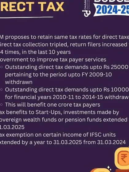 Understanding direct tax regulations is fundamental to financial health. We help you navigate these rules, from interpreting budget updates like the extension of startup tax benefits to 2025, to managing your filings and ensuring full compliance, allowing you to focus on your core business operations.