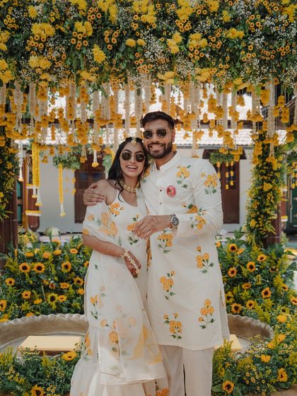 The Tales of Tradition - Wedding Planning & Design Sun-Kissed Haldi Ceremonies photo 3