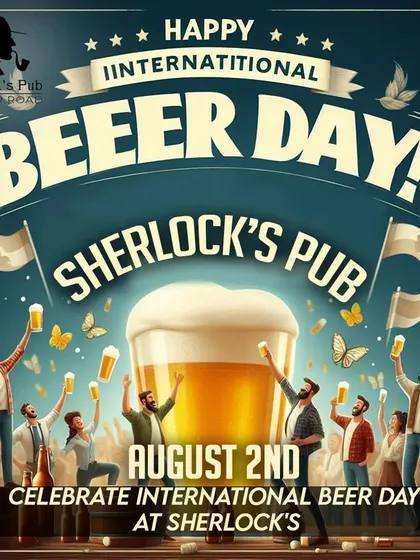 Cheers to International Beer Day. I make sure to celebrate the brews that bring us all together with special events and a great atmosphere.