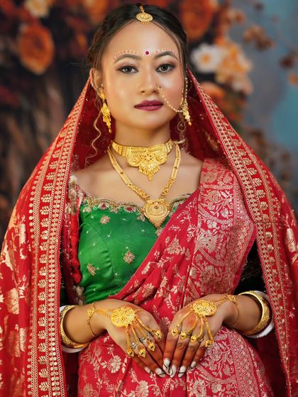 Surabhi's Makeup Studio & Academy - Professional Makeup & Hairstyling Courses Student Portfolios: Diverse Cultural Looks photo 3
