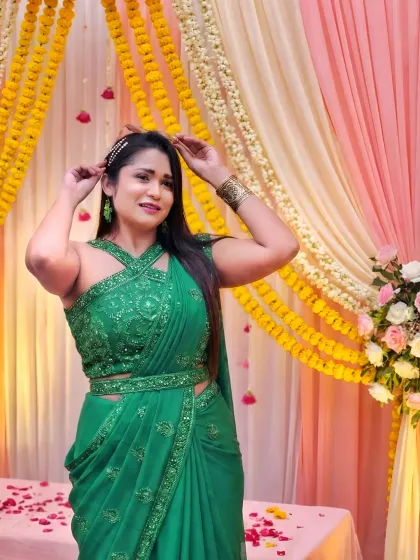 A beautiful Haldi celebration with a pastel theme at Denzong Regency. Even in serene settings, I bring the energy to ensure a joyous and memorable function.