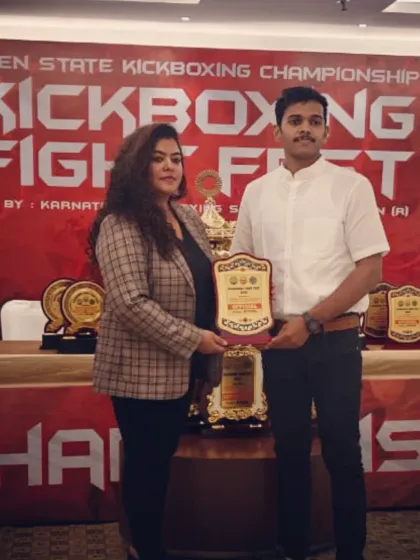 It was an honor to be invited as a referee and judge for the WAKO Karnataka Open Kickboxing Championship. It's important to give back to the sport.
