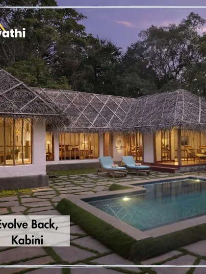 For those who love nature but don't want to compromise on comfort, I find luxury escapes like Evolve Back in Kabini. These stays offer a perfect blend of wild surroundings and premium elegance, featuring private pools and impeccable service.