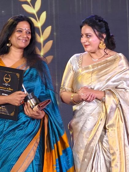 A candid moment on stage at the KWAA awards. I am grateful for the support and encouragement from the community.