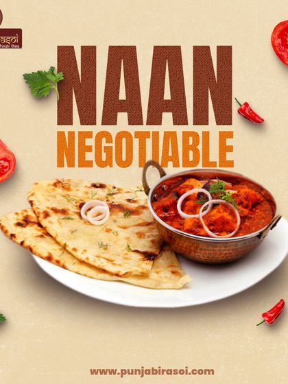 Our cravings are Naan-Negotiable. This fun post pairs a classic curry with our fluffy naan, a combination that is simply irresistible.