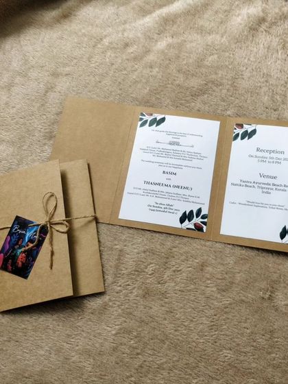 Rajendra Cards - Personalized Event Accessories & Favors Rustic & Handcrafted Invitations photo 9