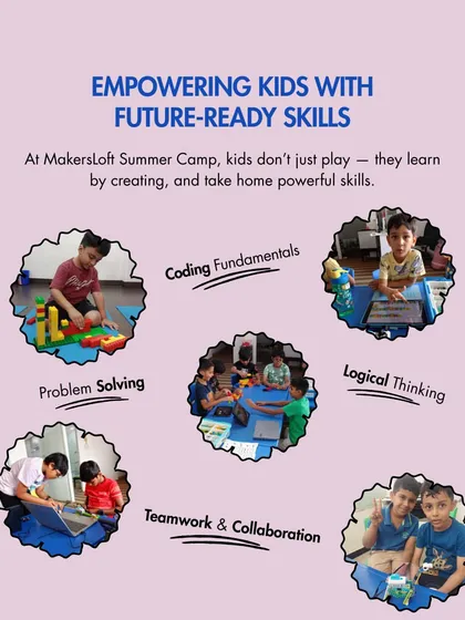 We empower kids with skills for tomorrow. Our camps go beyond play to teach coding fundamentals, problem-solving, logical thinking, and teamwork.