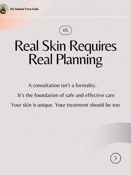 Real skin requires real planning. A consultation isn't just a formality; it's the foundation of safe and effective care. Your treatment should be as unique as you are.