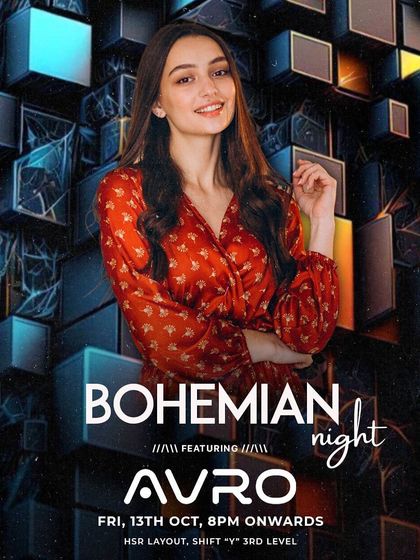 A Friday the 13th edition of Bohemian Night at Shift, HSR. I love to play with themes.
