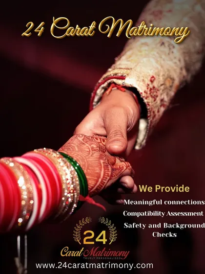 The joining of hands symbolizes a promise. We provide the foundation for that promise with meaningful connections, compatibility assessments, and background checks, ensuring a secure start to your journey together.