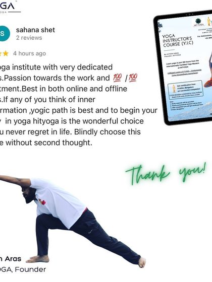 Hitesh Aras - Yoga Teacher Training & Certification Student Journeys & Testimonials photo 10