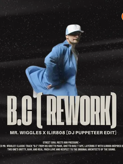 This is a rework I did, paying tribute to the foundations of hip-hop. I took Mr. Wiggles' classic track "B.C" and gave it a modern 808 drum flip. This is the kind of unique edit I create for DJs who need something gritty, raw, and exclusive for their sets.