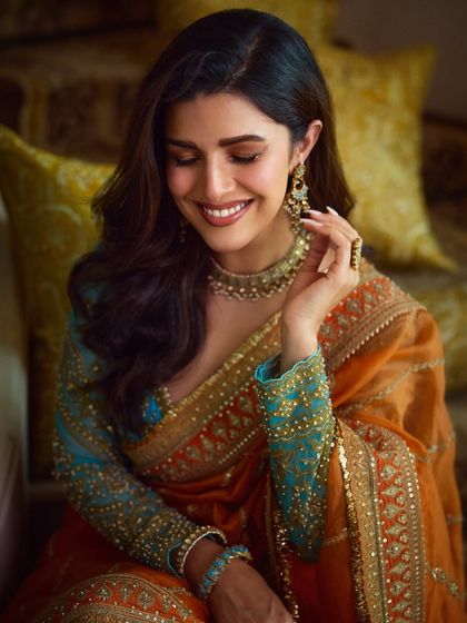 A happy, candid moment with Nimrat Kaur. Her smile says it all. It was an absolute joy to work with her.