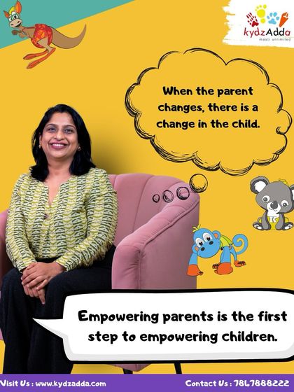 A key takeaway from my chat with Charitha Kudige: empowering parents is the first step to empowering children. When the parent changes, the child's world changes too.