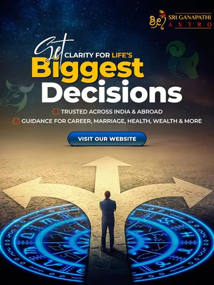 Life's biggest decisions in career, marriage, or health require clarity. My guidance is trusted by clients across India and abroad because I provide accurate, honest advice to help you navigate these important choices.
