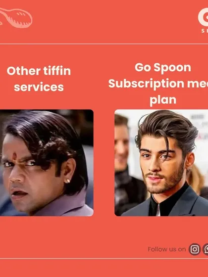 There are other tiffin services, and then there's the GoSpoon subscription meal plan. We like to think we're in a league of our own.
