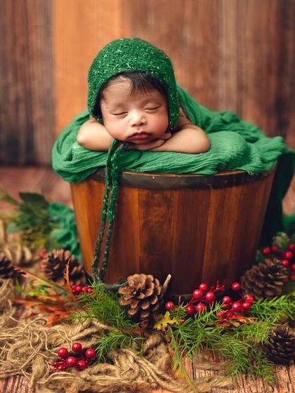 Anitha - Newborn & Baby Photography Posed Newborn Portraits photo 5