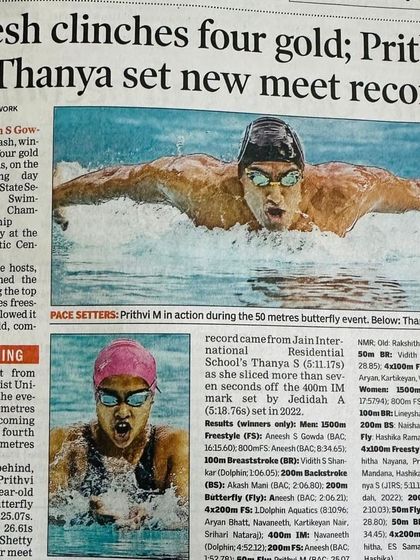 Basavanagudi Aquatic Centre - High-Performance Athlete Support Senior National Champions photo 96