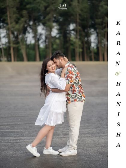 A sweet and candid moment from a beachside pre-wedding shoot. The groom leans in affectionately, and her smile says it all. These are the natural, heartfelt shots I love to capture.