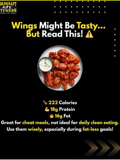 Chicken wings are tasty, but they are higher in calories and fat. They are best reserved for cheat meals rather than daily consumption, especially if your goal is fat loss.