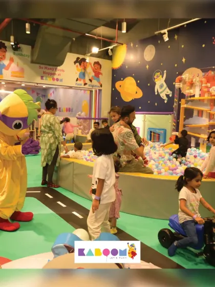 Our mascot loves to wander around and interact with all the kids, making sure everyone feels included in the fun.