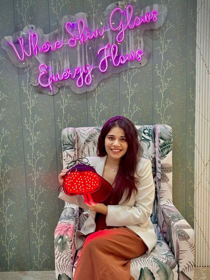 Here you can see the inside of the L3Tx Cap, showing the grid of lights that deliver targeted PBM therapy to the scalp. This technology is a key part of my strategy for clients seeking non-invasive hair loss solutions.