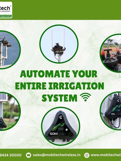 An overview of our complete automation system, showing how various sensors and controllers work together to manage your entire farm.