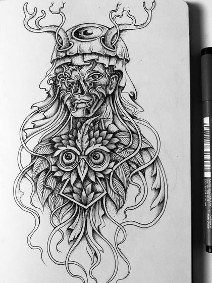 Ankita Bhattacharya - Tattoo Design Goddesses & Guardians photo 27