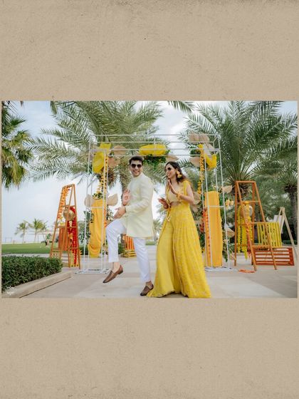 Vibrant Haldi & Mehendi Moments photo 25