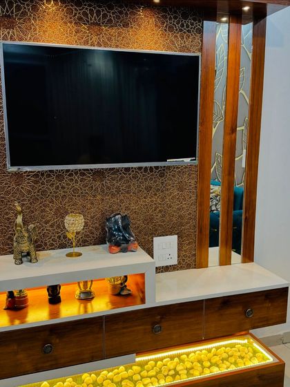 Vipin Rajput - Decorative Wall & Ceiling Design TV & Media Unit Designs photo 21