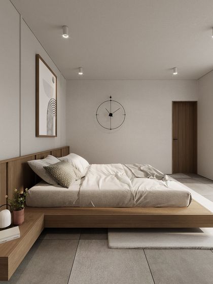 Akashraj V R - Residential Interior Design Serene Bedroom Retreats photo 18