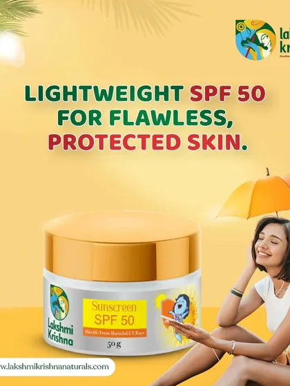 Enjoy flawless, protected skin with our lightweight SPF 50 sunscreen. It's the perfect daily companion for staying safe under the sun while maintaining a beautiful complexion.