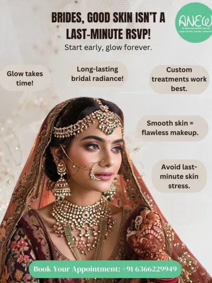 Good skin isn't a last-minute RSVP, especially for brides. Starting your skincare journey early allows time for custom treatments to work their magic, ensuring your skin is a smooth, flawless canvas for makeup on your big day.