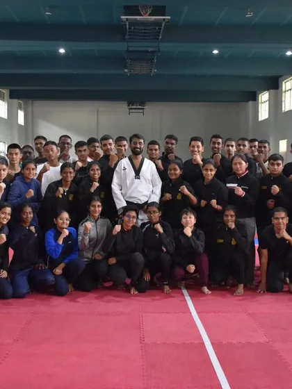 A group photo from one of my self-defense workshops. I believe that protecting yourself is a vital skill, and protecting others is the mark of a true warrior.