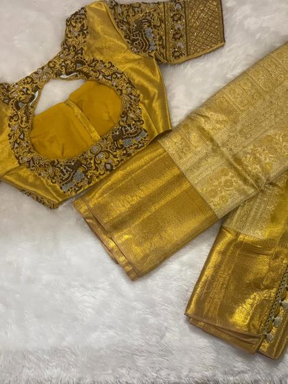 The Glamhouse - Custom Bridal & Occasion Wear Intricate Bridal Blouses photo 6