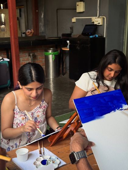 Paint Bar - Private Paint Parties The Paint Bar Vibe: At Our Studio & On The Go photo 59