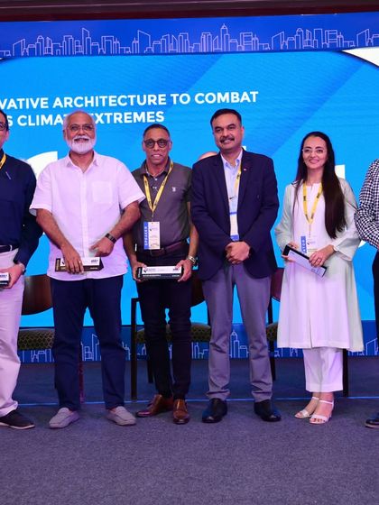 The full panel at the IDAC Nagpur Intelligence Series, where we explored future trends in design.