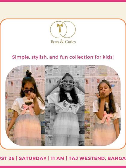 For those who love fun and trendy styles, Brats & Cuties offers a simple and stylish collection. Their designs are perfect for kids with a playful sense of fashion.