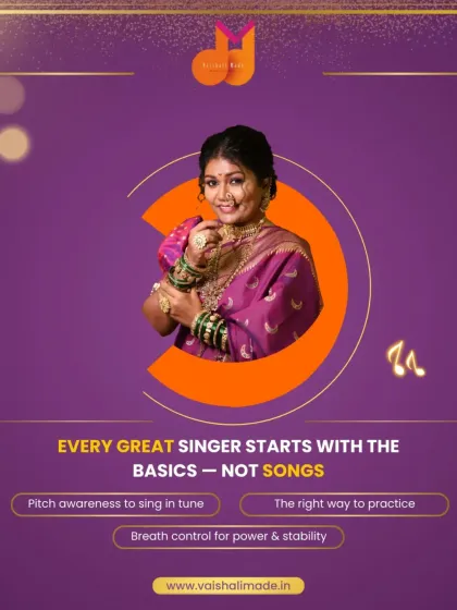 Many people want to jump straight into singing their favorite songs, but that's not how real progress is made. I start every student with the basics: pitch awareness, breath control for power, and the right way to practice.