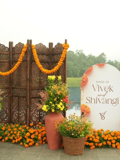 Vibrant Haldi & Mehendi Functions photo 25